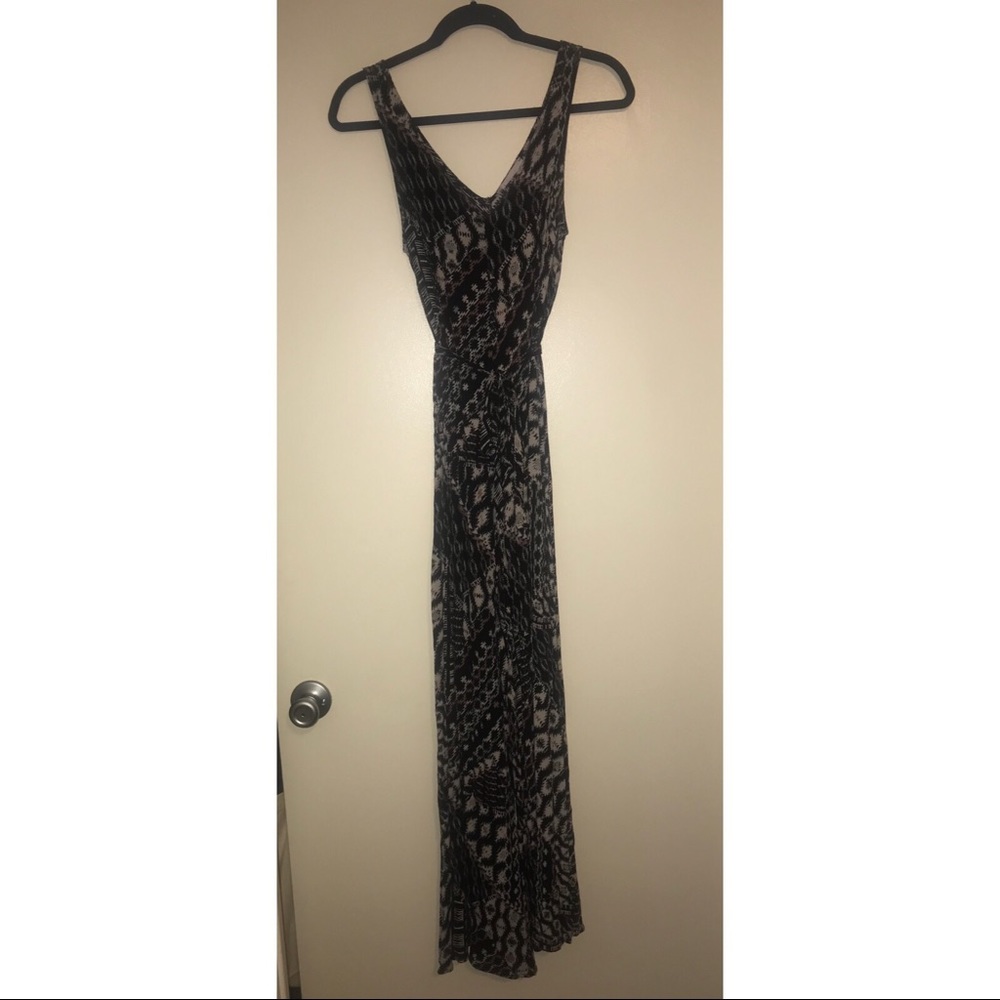 Lush Tribal Pattern Tank Jumpsuit